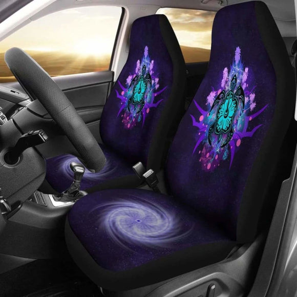 Turtle And Hibiscus Car Seat Covers 01 - New 091114 - YourCarButBetter
