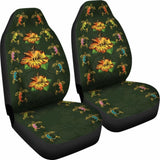 Turtle And Hibiscus Car Seat Covers - New 091114 - YourCarButBetter