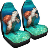 Turtle Car Seat Covers Turtle On A Zipper 101819 - YourCarButBetter