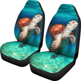 Turtle Car Seat Covers Turtle On A Zipper 101819 - YourCarButBetter