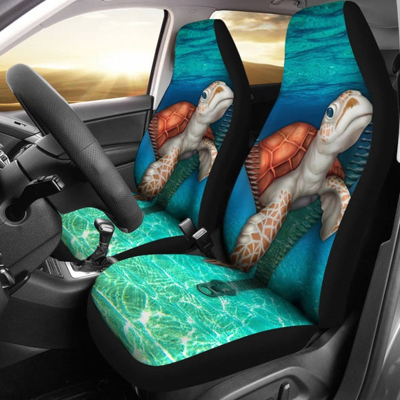 Turtle Car Seat Covers Turtle On A Zipper 101819 - YourCarButBetter