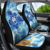 Turtle Hawaiian Car Seat Covers Set Of 2 091814 02 - YourCarButBetter
