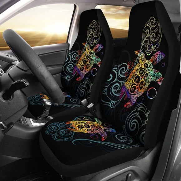 Turtle Hawaiian Car Seat Covers Set Of 2 091814 03 - YourCarButBetter