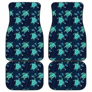 Turtle Love Front And Back Car Mats (Set Of 4) 091114 - YourCarButBetter