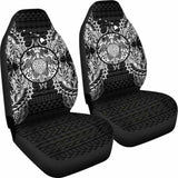 Turtle Polynesia Car Seat Cover Map Black New 091114 - YourCarButBetter
