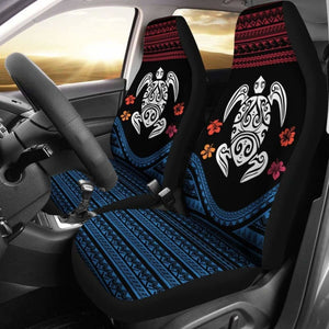 Turtle Polynesian Hawaiian Car Seat Covers Set Of 2 091814 06 - YourCarButBetter