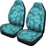 Turtle Swirl Car Seat Covers - Blue 101819 - YourCarButBetter