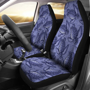 Turtle Swirl Car Seat Covers - Purple 101819 - YourCarButBetter