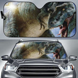 Tyrannosaurus Dinosaurs Jurassic Car Auto Sun Shades 182102 - YourCarButBetter