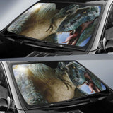 Tyrannosaurus Dinosaurs Jurassic Car Auto Sun Shades 182102 - YourCarButBetter