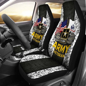 U.S Army Veteran Car Seat Covers 153908 - YourCarButBetter