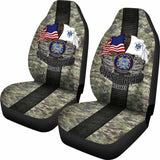 U.S Coast Guard Retired Car Seat Covers 160830 - YourCarButBetter