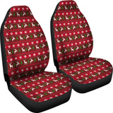 Ugly Christmas Reindeer Custom Car Decoration Car Seat Covers 210601 - YourCarButBetter