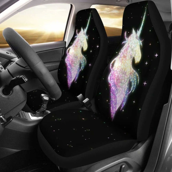 Unicorn Car Seat Cover 01 - Galaxy - 170817 - YourCarButBetter