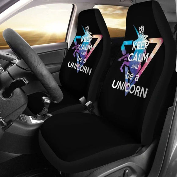 Unicorn Car Seat Cover 04 - Galaxy - 170817 - YourCarButBetter