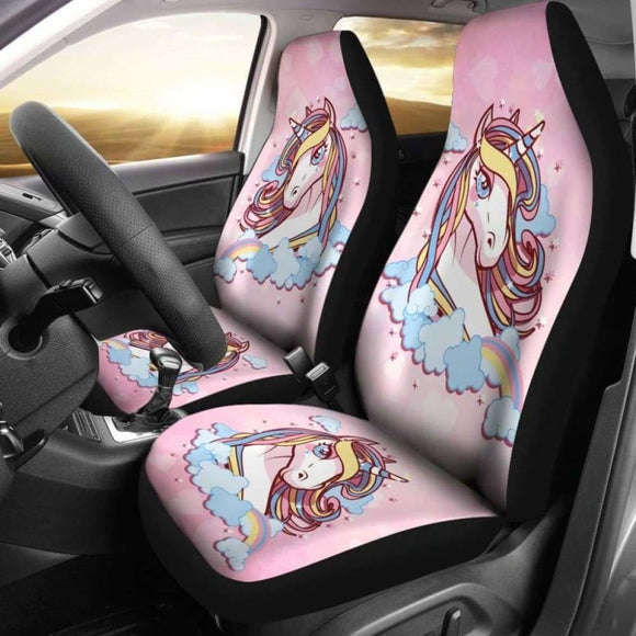 Unicorn Universe Car Seat Covers - Pink 170817 - YourCarButBetter