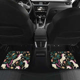 Unicorns Forest Background Front And Back Car Mats 170817 - YourCarButBetter