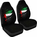 United Arab Emirates In Me Car Seat Covers - Special Grunge Style 232125 - YourCarButBetter