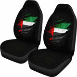 United Arab Emirates In Me Car Seat Covers - Special Grunge Style 232125 - YourCarButBetter