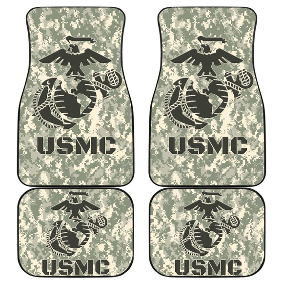 United States Marine Corp Car Floor Mats 212304 - YourCarButBetter