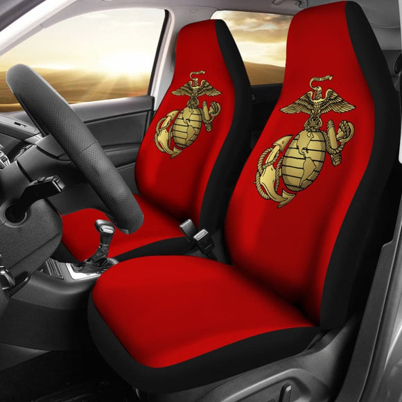 United States Marine Corps Amazing Gift Ideas Car Seat Covers 211801 - YourCarButBetter