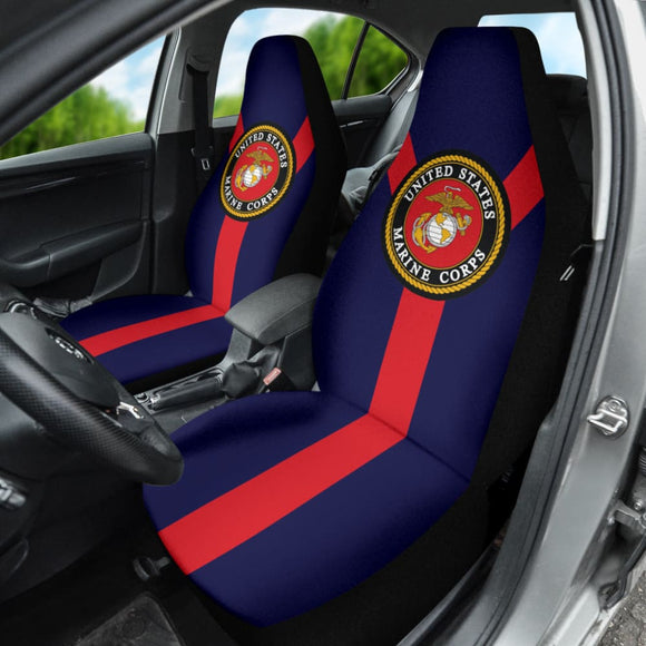 United States Marine Corps Car Seat Covers 210201 - YourCarButBetter