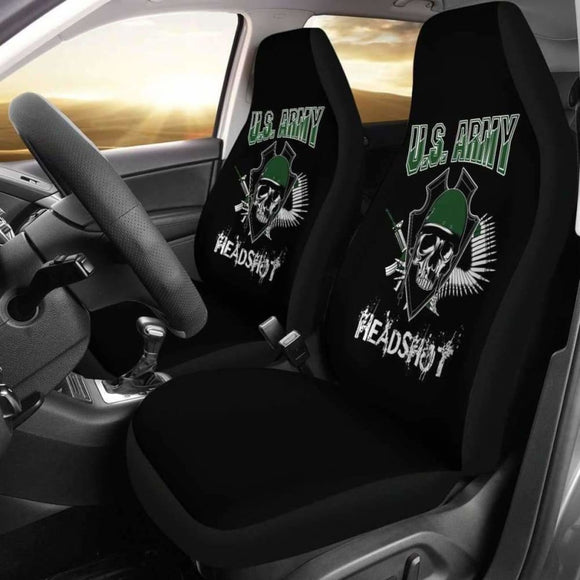 US Army Headshot Car Seat Covers Amazing Gift Ideas 153908 - YourCarButBetter