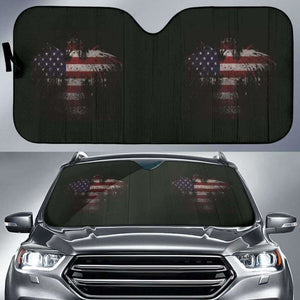 Usa Eagle Flag Auto Sun Car Shades 172609 - YourCarButBetter