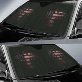 Usa Eagle Flag Auto Sun Car Shades 172609 - YourCarButBetter