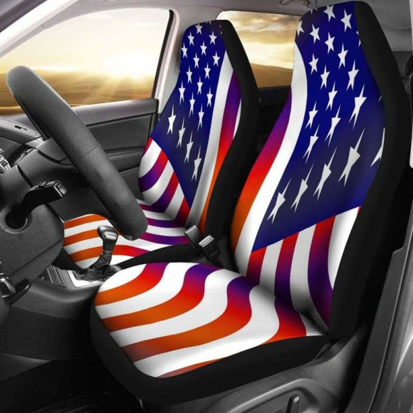 Usa Flag Seat Covers 153908 - YourCarButBetter