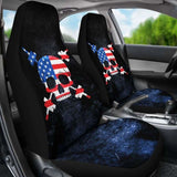 Usa Gym Skull Car Seat Covers 192609 - YourCarButBetter