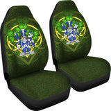 Usher Ireland Car Seat Cover Celtic Shamrock (Set Of Two) 154230 - YourCarButBetter