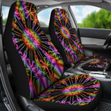 Uv Mandala Car Seat Covers 093223 - YourCarButBetter
