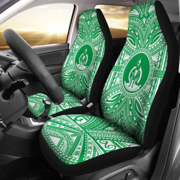 Vanuatu Car Seat Cover - Vanuatu Coat Of Arms Polynesian Flag Color 105905 - YourCarButBetter