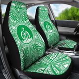 Vanuatu Car Seat Cover - Vanuatu Coat Of Arms Polynesian Flag Color 105905 - YourCarButBetter