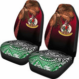 Vanuatu Car Seat Covers Polynesian Palm Tree Flag - 153908 - YourCarButBetter
