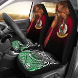 Vanuatu Car Seat Covers Polynesian Palm Tree Flag - 153908 - YourCarButBetter