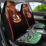 Vanuatu Car Seat Covers Polynesian Palm Tree Flag 174510 - YourCarButBetter
