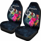Vanuatu Polynesian Car Seat Covers - Tropical Flower - 105905 - YourCarButBetter