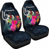Vanuatu Polynesian Car Seat Covers - Tropical Flower - 105905 - YourCarButBetter