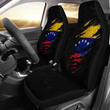 Venezuela In Me Car Seat Covers - Special Grunge Style (Set Of Two) 232125 - YourCarButBetter
