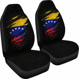 Venezuela In Me Car Seat Covers - Special Grunge Style (Set Of Two) 232125 - YourCarButBetter