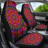 Vibrant Mandala Car Seat Covers 093223 - YourCarButBetter