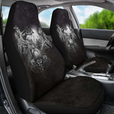 Viking Car Seat Cover - Odin And Raven - 144909 - YourCarButBetter
