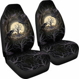 Viking Car Seat Cover - Raven Of Odin - 144909 - YourCarButBetter