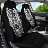 Viking Car Seat Cover Valknut 105905 - YourCarButBetter