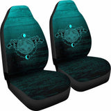 Viking Car Seat Covers Hati And Skoll Cyan 105905 - YourCarButBetter