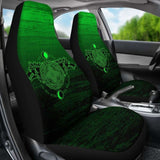 Viking Car Seat Covers Hati And Skoll Green 105905 - YourCarButBetter