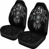 Viking Dreamcatcher Iceland Coat Of Arms Car Seat Covers 102918 - YourCarButBetter
