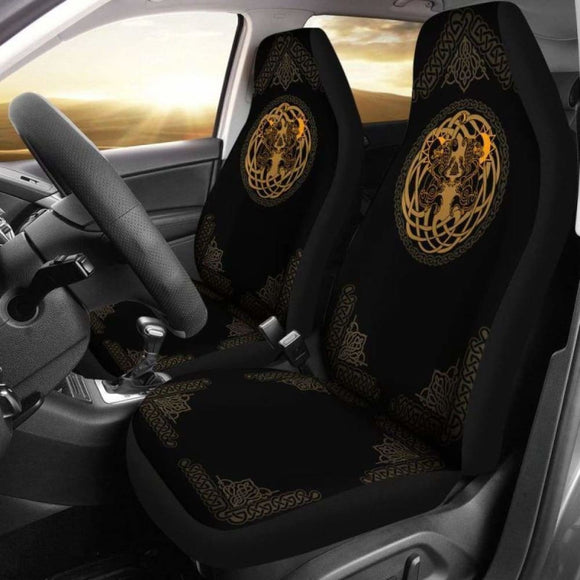 Viking Hati And Skoll Car Seat Cover Amazing 105905 - YourCarButBetter